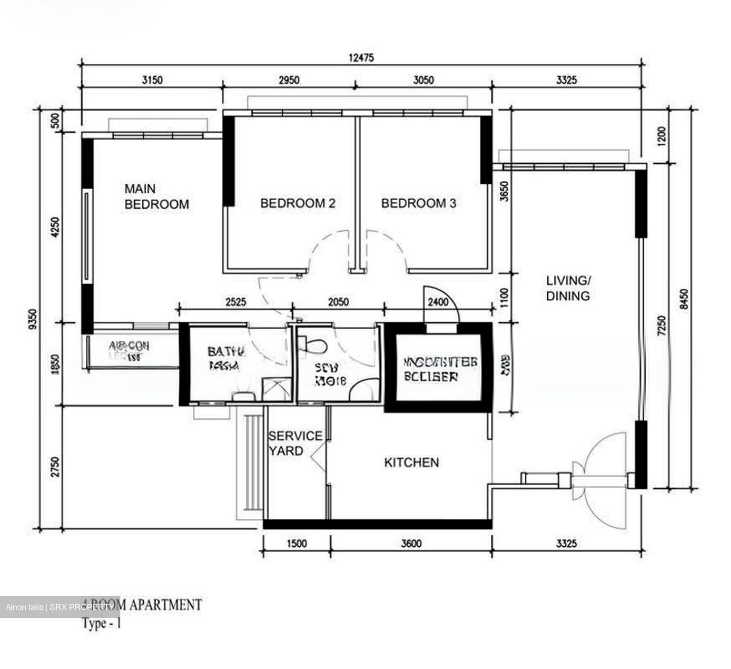 Blk 450C West Terra @ Bukit Batok (Bukit Batok), HDB 4 Rooms #617441981